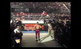 Mil Mascaras competes in the 1997 Royal Rumble