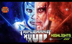 Blue Demon Jr vs Dr Wagner /TripleMania XXVII / Full Match Highlights / The Retro Wrestling Room