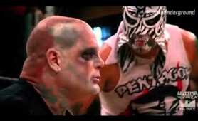 Vampiro vs Pentagon Jr. Lucha Underground Hardcore Match with Flaming Table FULL AWESOME MATCH