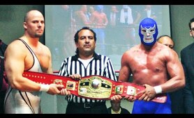 NWA World's Championship Match: Adam Pearce vs. Blue Demon, Jr; October 25, 2008