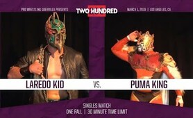 Laredo Kid vs Puma King PWG Two Hundred Highlights