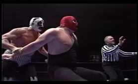 Houston Wrestling - Mil Mascaras & Tito Santana vs  Masked Superstar & Super Destroyer - 1983-05-20