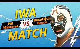 IWA CHAMPIONSHIP MATCH (Mil Máscaras VS Beautiful Bruce)